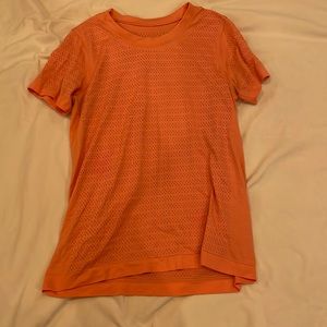 orange lulu tshirt